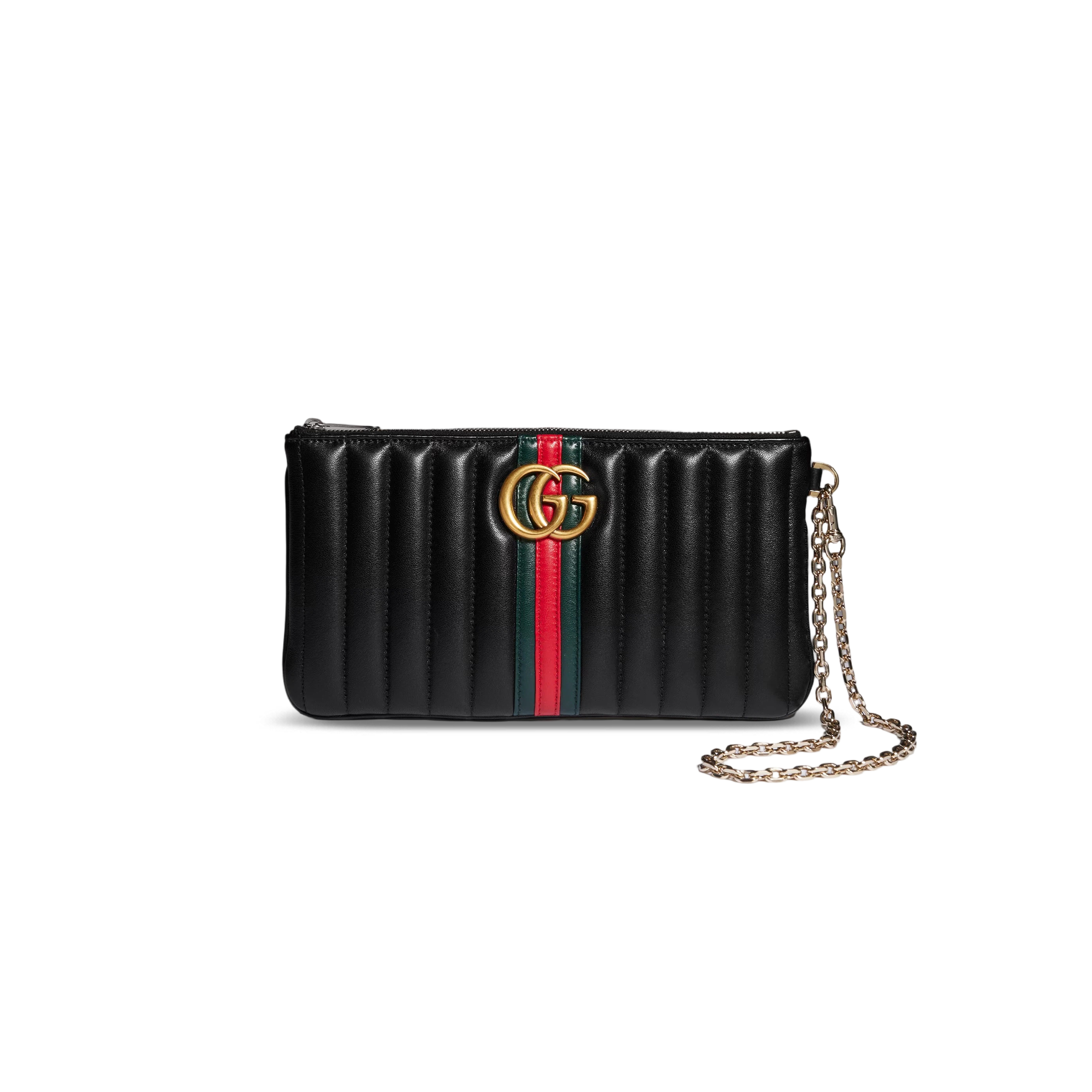 GUCCI GG MARMONT POUCH WITH STRAP A006X2 (26*13*1.5cm)